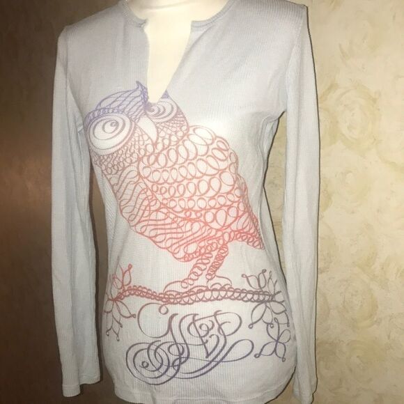 Cute Owl Long Sleeve Tee Shirt! - Picture 2 of 7